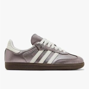 adidas Samba Metallic Dusty Pink and White Casual Sneaker